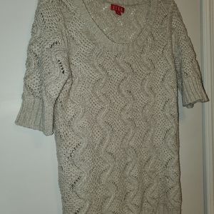 Elle Cableknit Sweater Size L
